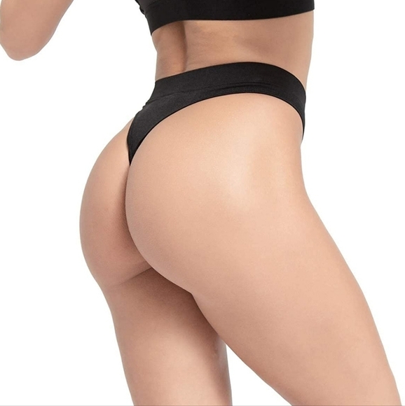 NWT set of 6 Grankee seamless breathable high-waisted no seam thong panties - Picture 1 of 9